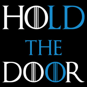 Hodor - Hold The Door - Torba Na Zakupy Czarna