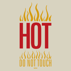 Hot Do Not Touch - Torba Na Zakupy Natural