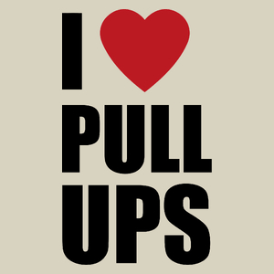 I Love Pull-Ups - Torba Na Zakupy Natural