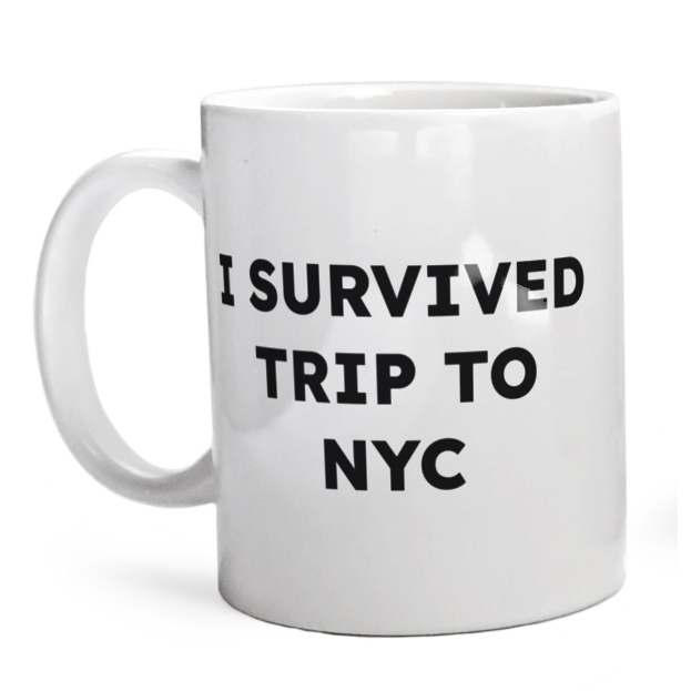 I SURVIVED TRIP TO NYC  - Kubek Biały