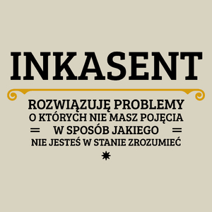 Inkasent - Rozwiązuje Problemy O Których Nie Masz Pojęcia - Torba Na Zakupy Natural