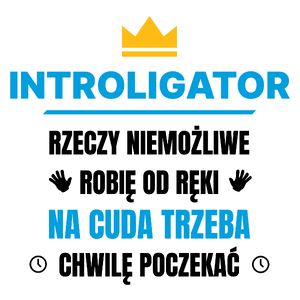 Introligator Rzeczy Niemożliwe Robię Od Ręki - Kubek Biały