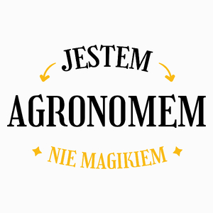 Jestem Agronomem Nie Magikiem - Poduszka Biała