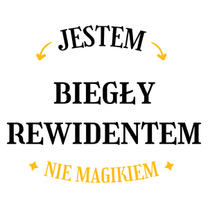 Jestem Biegły Rewidentem Nie Magikiem - Kubek Biały