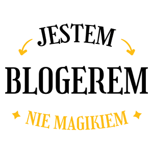 Jestem Blogerem Nie Magikiem - Kubek Biały