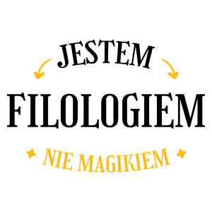 Jestem Filologiem Nie Magikiem - Kubek Biały