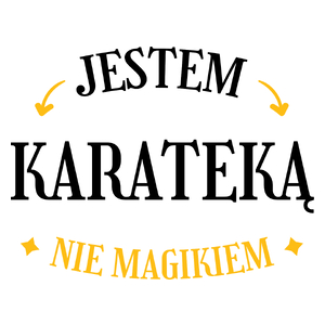 Jestem Karateką Nie Magikiem - Kubek Biały