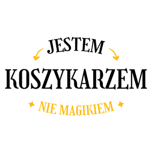 Jestem Koszykarzem Nie Magikiem - Kubek Biały