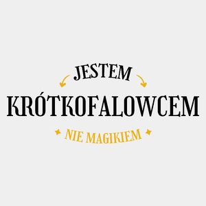 Jestem Krótkofalowcem Nie Magikiem - Męska Koszulka Biała