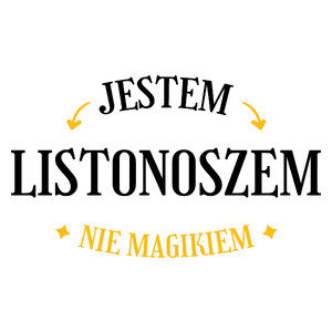 Jestem Listonoszem Nie Magikiem - Kubek Biały