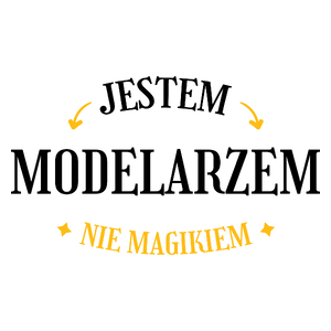 Jestem Modelarzem Nie Magikiem - Kubek Biały