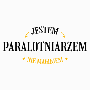 Jestem Paralotniarzem Nie Magikiem - Poduszka Biała