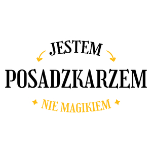 Jestem Posadzkarzem Nie Magikiem - Kubek Biały