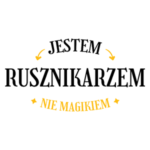 Jestem Rusznikarzem Nie Magikiem - Kubek Biały