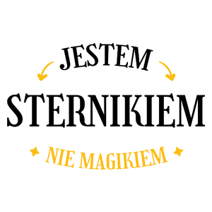 Jestem Sternikiem Nie Magikiem - Kubek Biały