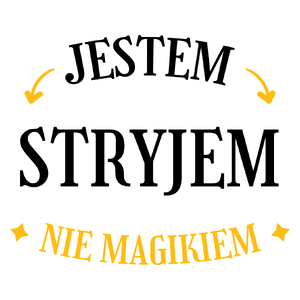 Jestem Stryjem Nie Magikiem - Kubek Biały