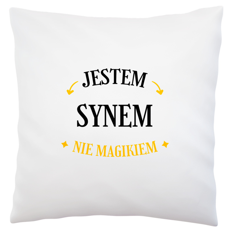 Jestem Synem Nie Magikiem - Poduszka Biała