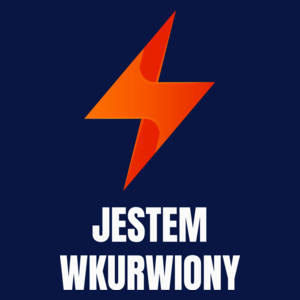 Jestem wkurw*iony - Męska Koszulka Ciemnogranatowa