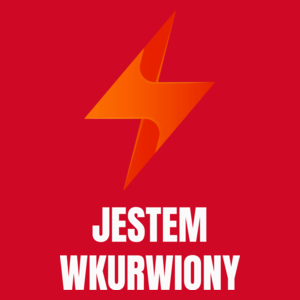 Jestem wkurw*iony - Męska Koszulka Czerwona