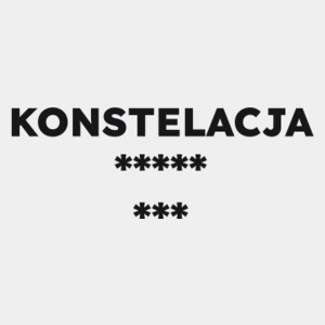 KONSTELACJA ***** ***  - Męska Koszulka Biała