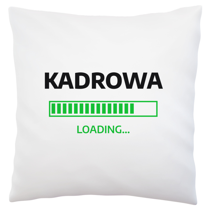 Kadrowa Loading - Poduszka Biała