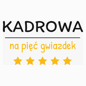 Kadrowa Na 5 Gwiazdek - Poduszka Biała