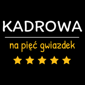 Kadrowa Na 5 Gwiazdek - Torba Na Zakupy Czarna