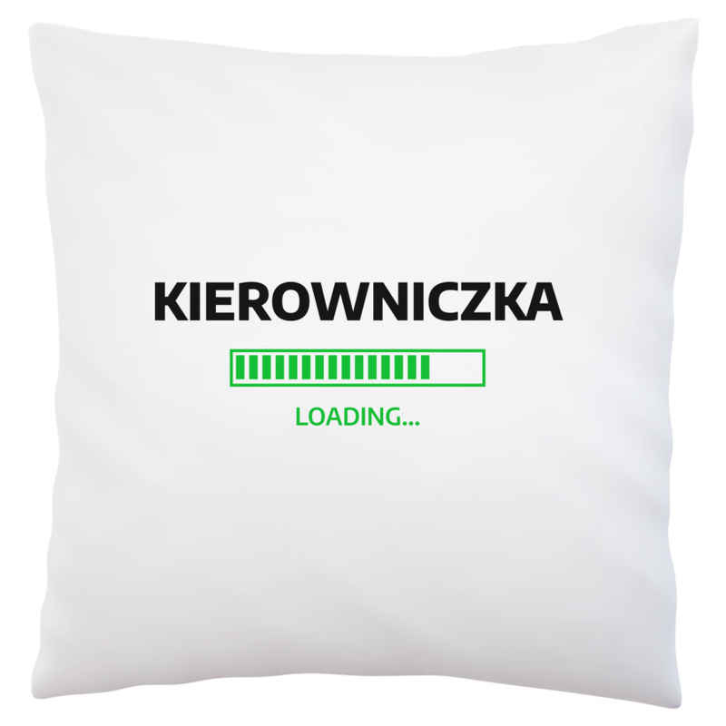 Kierowniczka Loading - Poduszka Biała