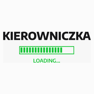 Kierowniczka Loading - Poduszka Biała