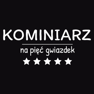 Kominiarz Na 5 Gwiazdek - Męska Bluza Czarna