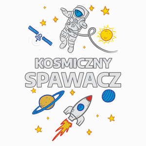 Kosmiczny Spawacz - Poduszka Biała