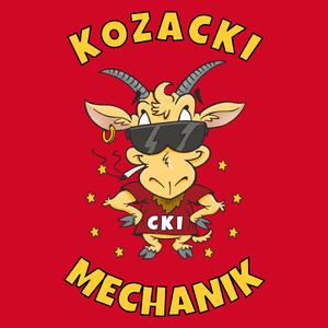 Kozacki Stolarz - Męska Koszulka Czerwona