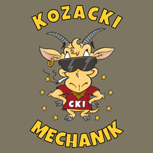 Kozacki Stolarz - Męska Koszulka Khaki