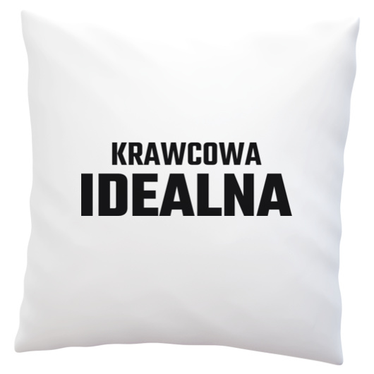 Krawcowa Idealna - Poduszka Biała