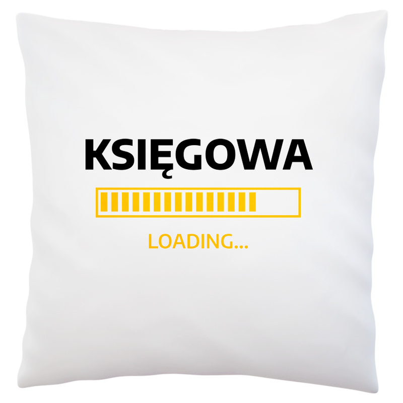 Księgowa Loading - Poduszka Biała