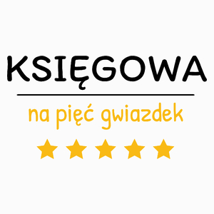 Księgowa Na 5 Gwiazdek - Poduszka Biała