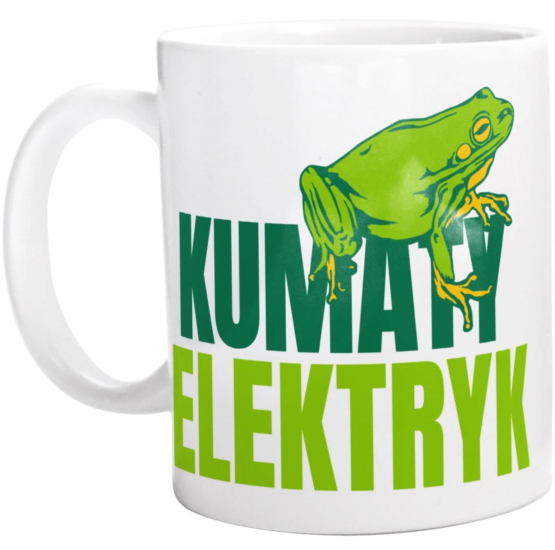 Kumaty Elektryk - Kubek Biały