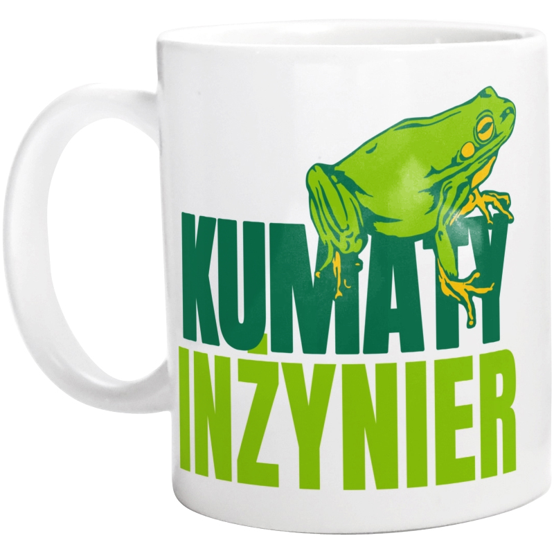 Kumaty Inżynier - Kubek Biały