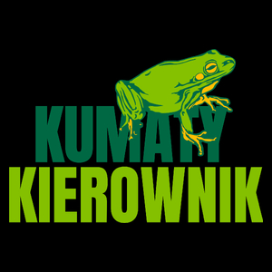 Kumaty Kierownik - Torba Na Zakupy Czarna