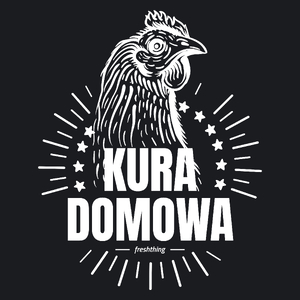 Kura Domowa - Damska Koszulka Czarna