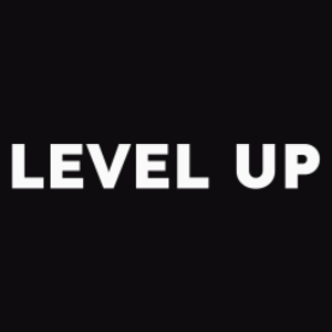 LEVEL UP  - Męska Bluza Czarna