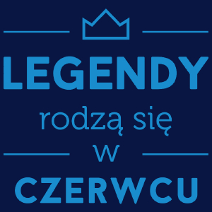 Legendy Rodzą Się w Lipcu - Damska Koszulka Granatowa