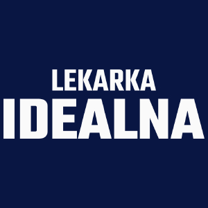 Lekarka Idealna - Damska Koszulka Granatowa