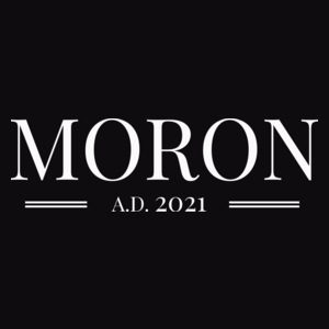 MORON 2021 A.D. - Męska Bluza Czarna