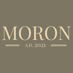 MORON 2021 A.D. - Męska Koszulka Khaki