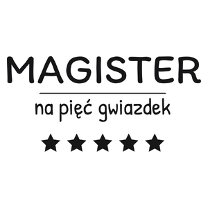 Magister Na 5 Gwiazdek - Kubek Biały