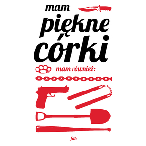 Mam Piękne Córki 2 - Kubek Biały