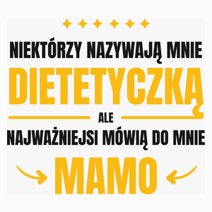 Mama Dietetyczka - Poduszka Biała