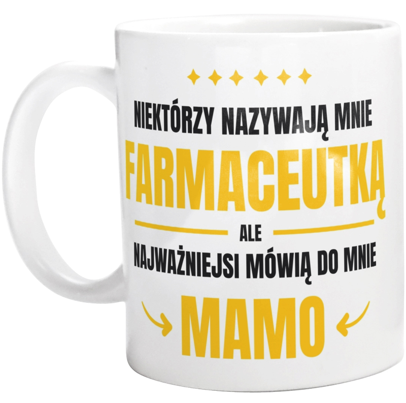 Mama Farmaceutka - Kubek Biały