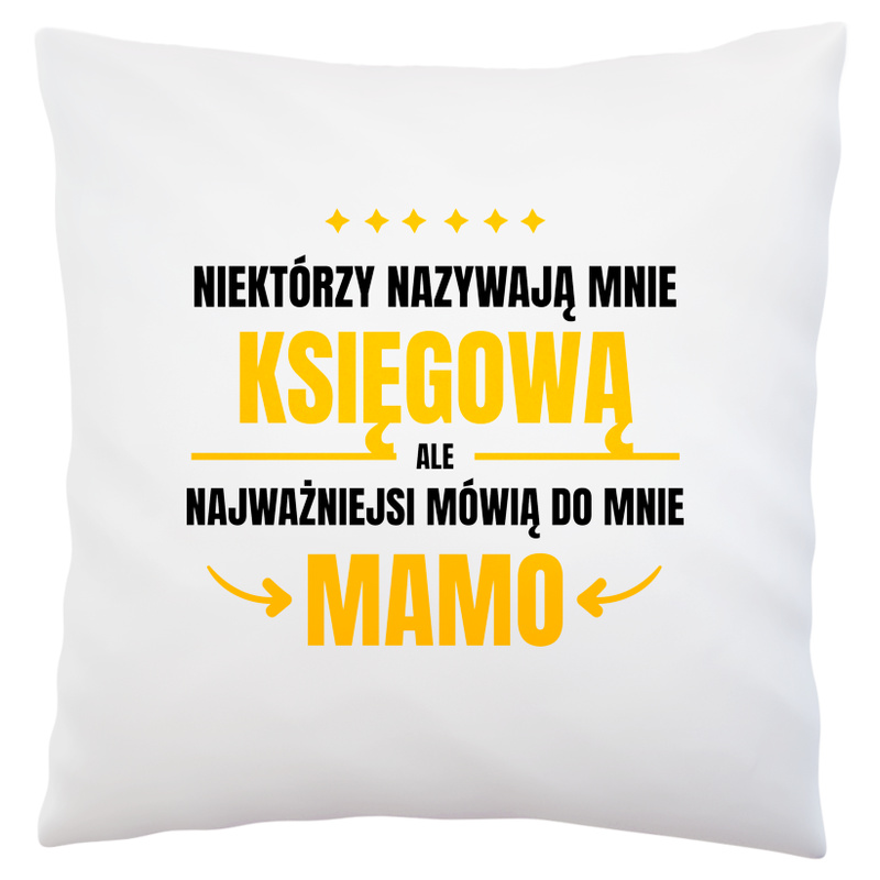 Mama Księgowa - Poduszka Biała